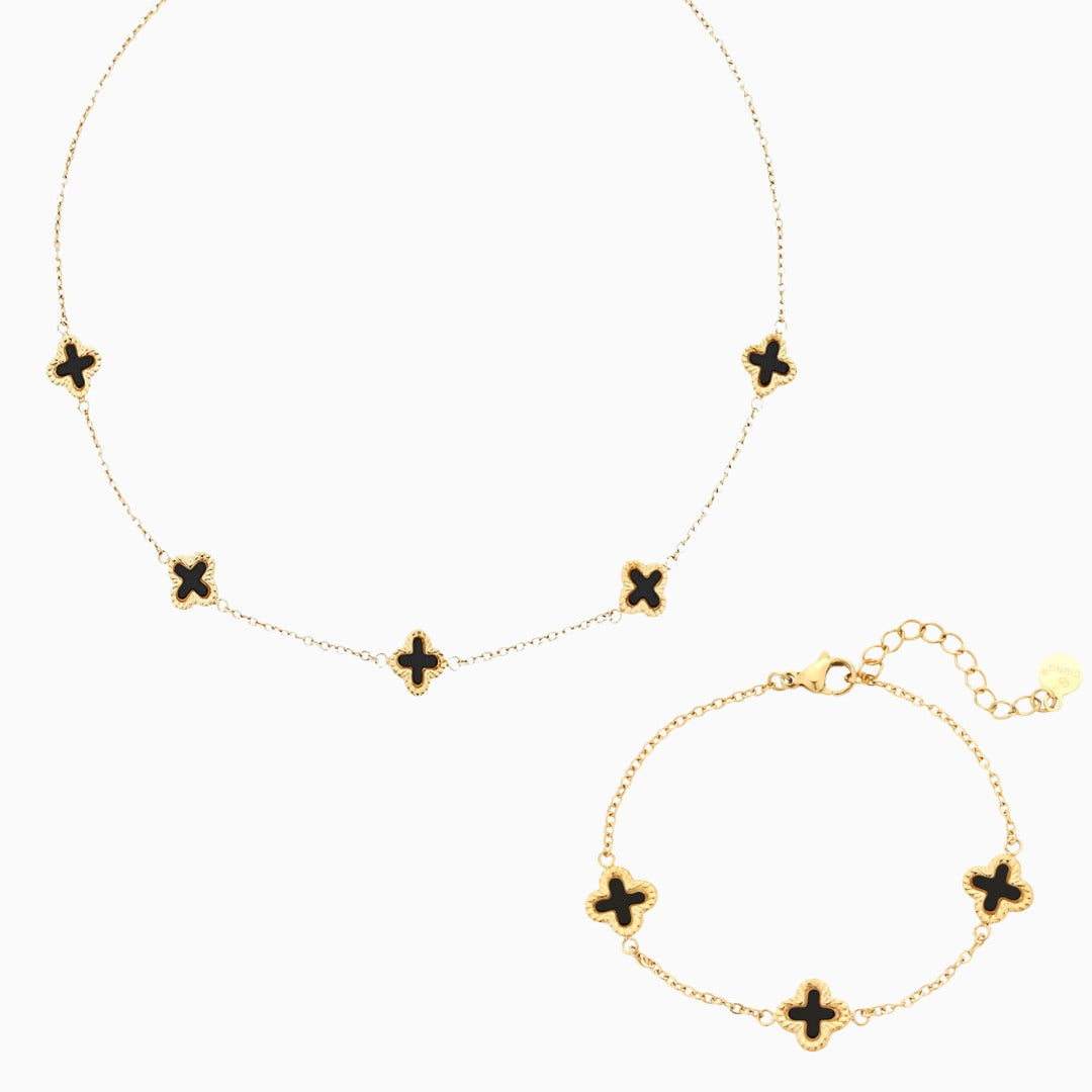 Laila Hals & Armband Set